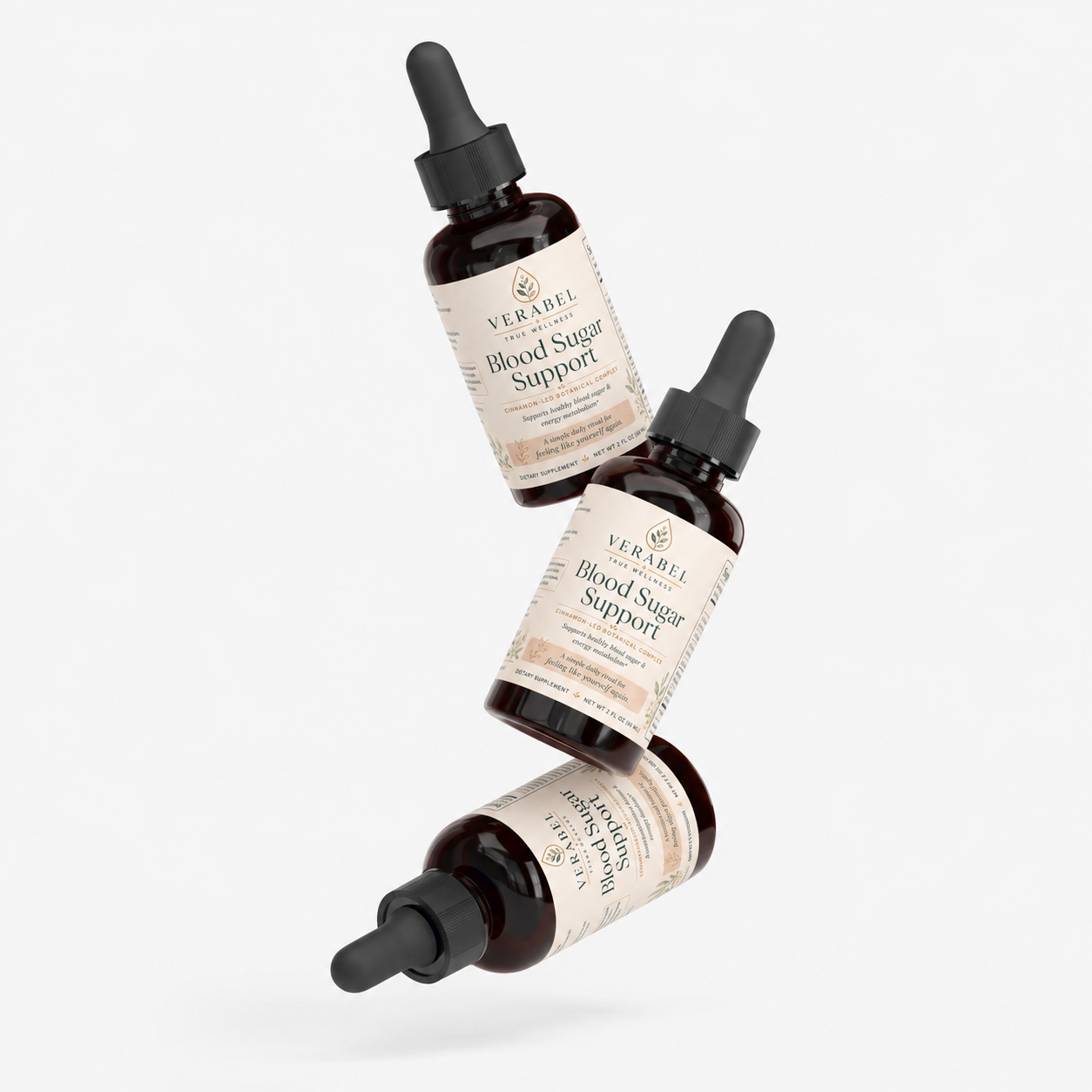 Blood Sugar Metabolism Complex dropper bottle angled view